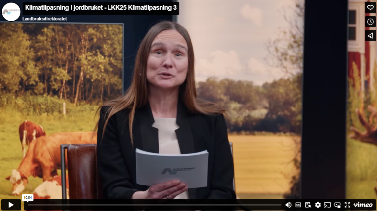 Klimatilpasning i jordbruket