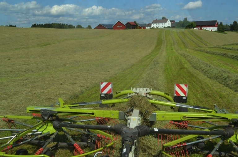 Høyproduksjon Stange i Hedmark.