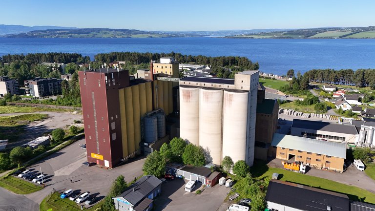 Kornsilo beredskapslagring av korn