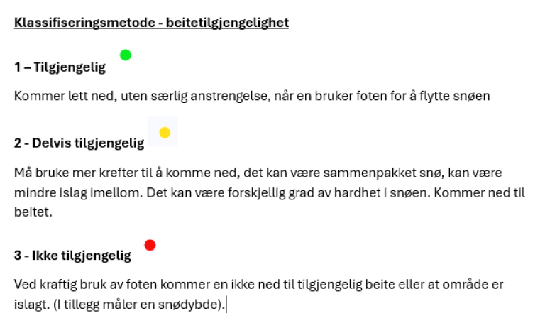 Bilde viser klassifiseringsmetode